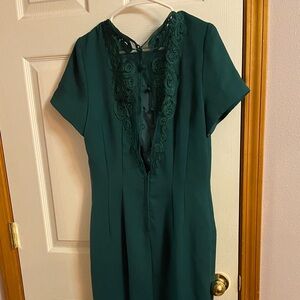 Vintage 90s green dress